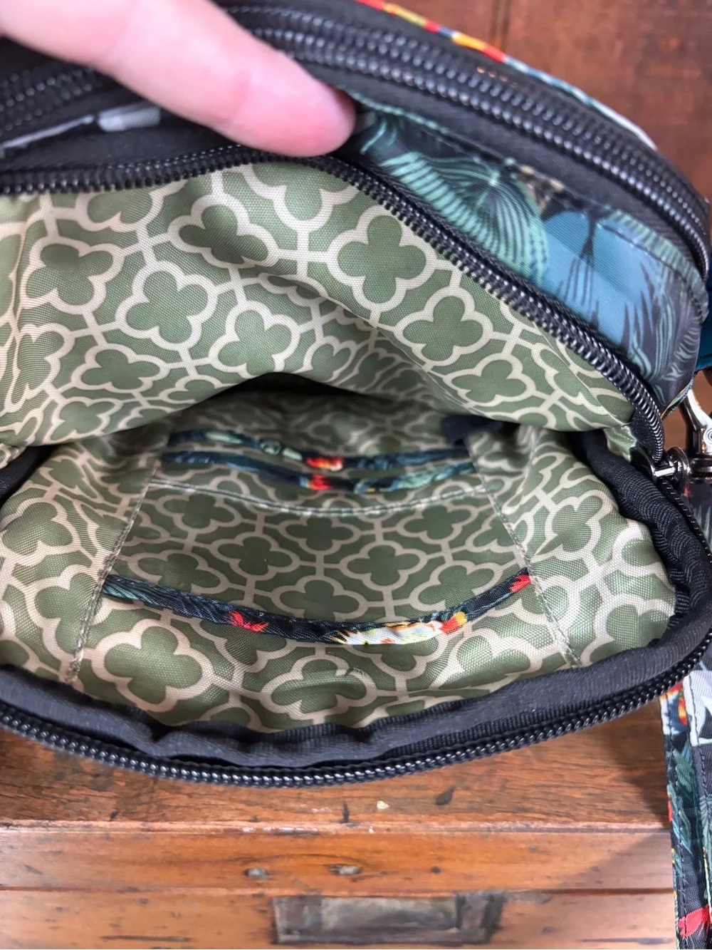 Lug Tropical Animal Print Can Can XL Convertible Crossbody Bag